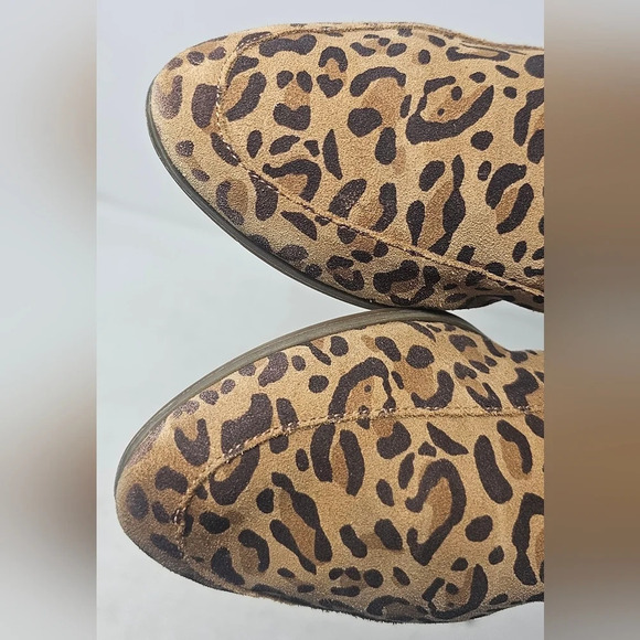 Lucky Brand Women's leopard Print Brogan Leather Loafers Size 8 - Picture 13 of 15